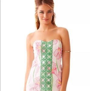 Lilly Pulitzer Juniors Size 0 Strapless Dress